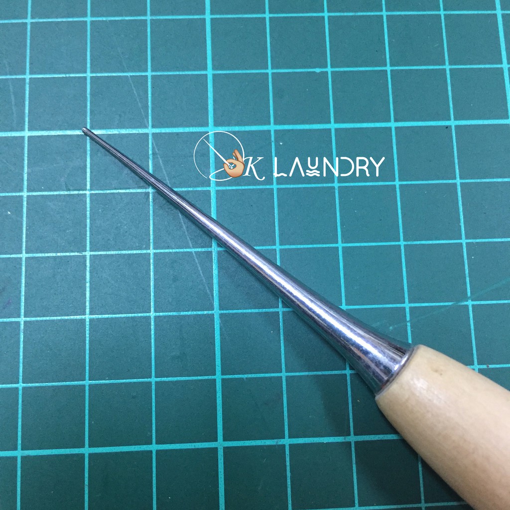 Leather Tool Stitching Awl Alat Tusuk atau Pembolong 9mm berbahan kayu-2