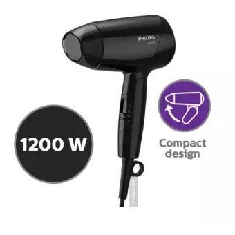 Philips Hairdryer BHC 010 Hairdryer Philips Essential Care 1200 Watt - Hitam