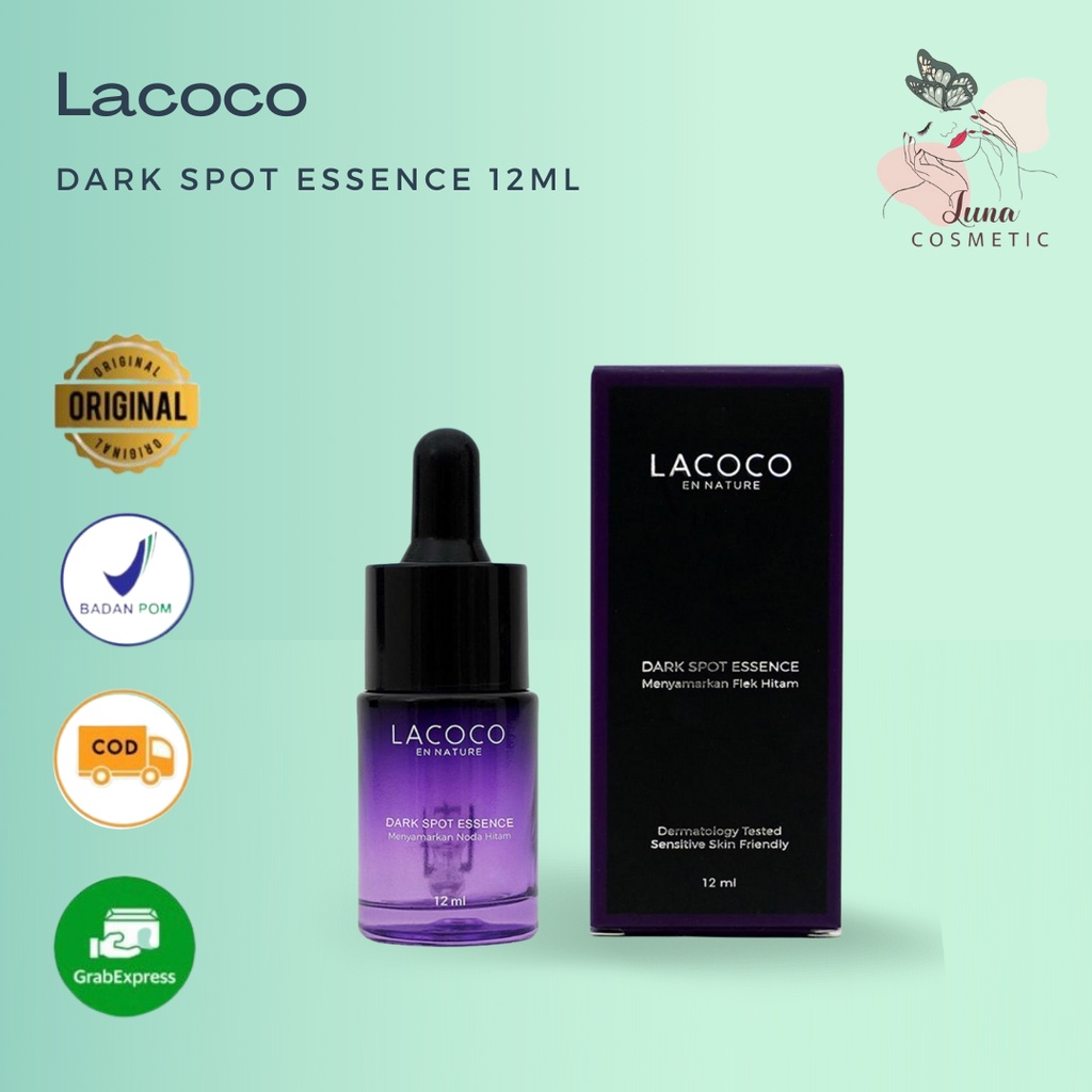 Lacoco Darkspot Essence / Dark Pot Lacoco Penghilang Bekas Jerawat Ampuh Penghilang Flek Hitam di Wajah DarkSpot 12ml