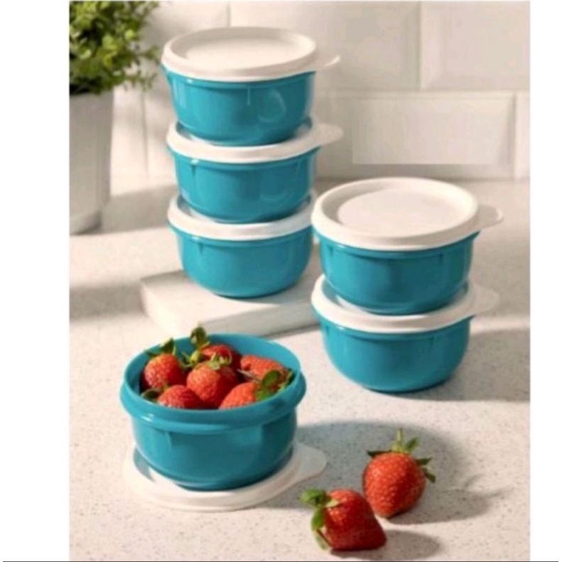 Bowl snack cup tupperware 6 pcs