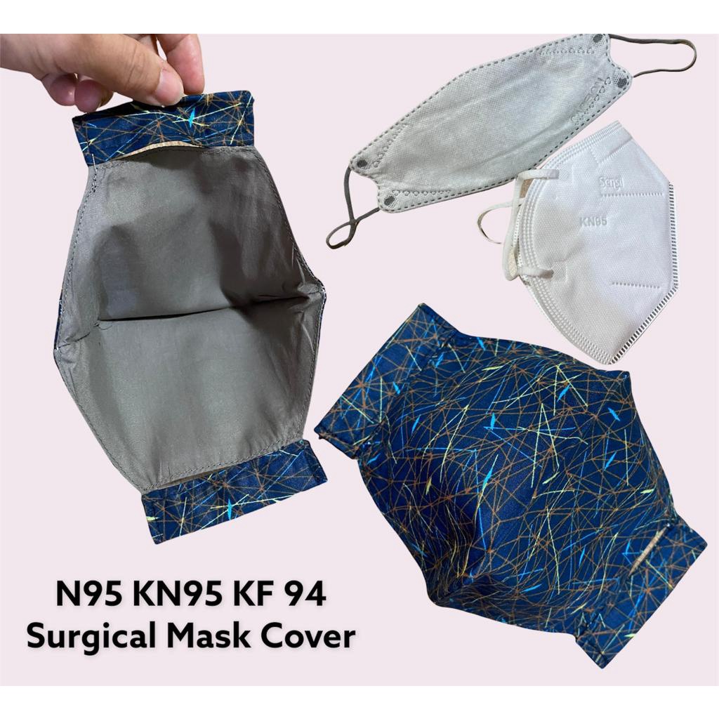 Fawn'G Handmade - N95 KN95 KF94 Mask Cover / Sarung Masker Kain Bolak Balik (Reversible)