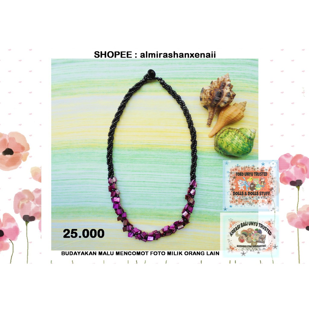 Kalung BALI Handmade/ Kalung Etnik BALI/ Kalung Fashion Wanita/ Kalung Hijab/ Kalung BALI Murah 29