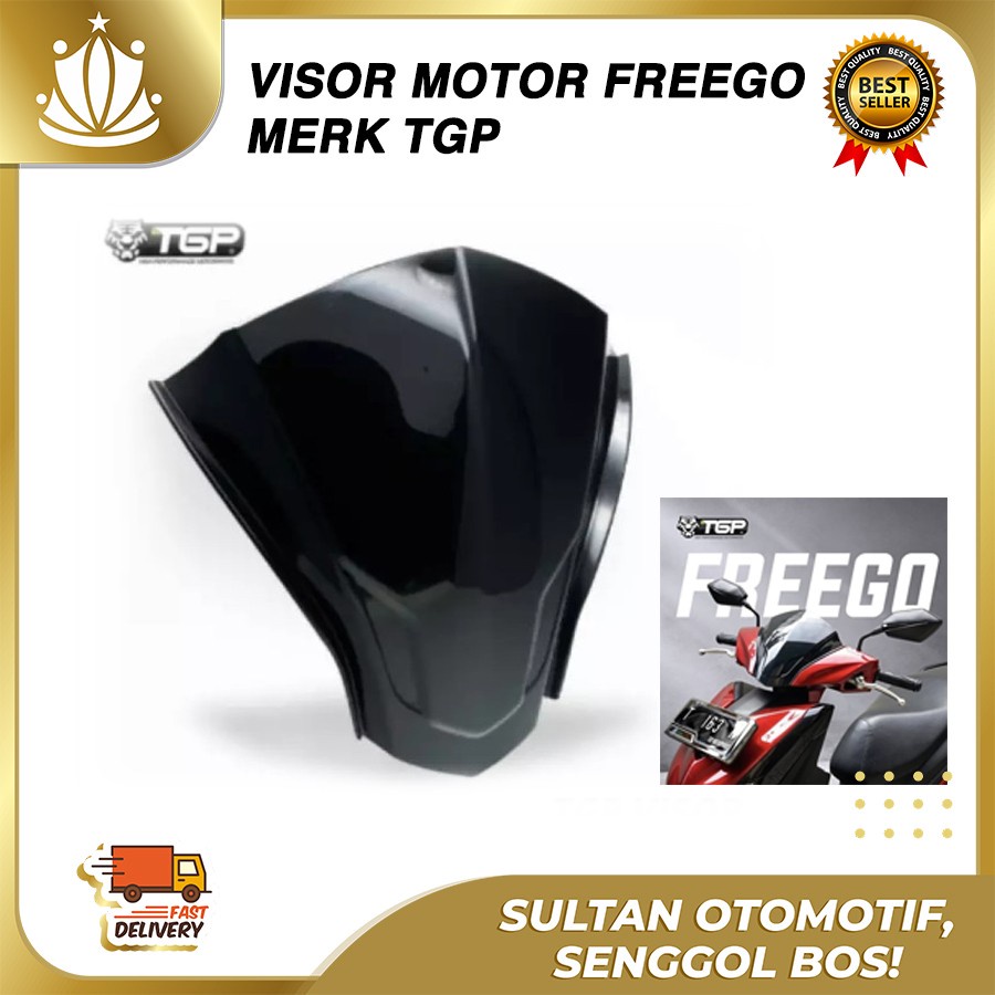 Visor YAMAHA FREEGO New Model / Windshield FREEGO Presisi Fit Merk TGP