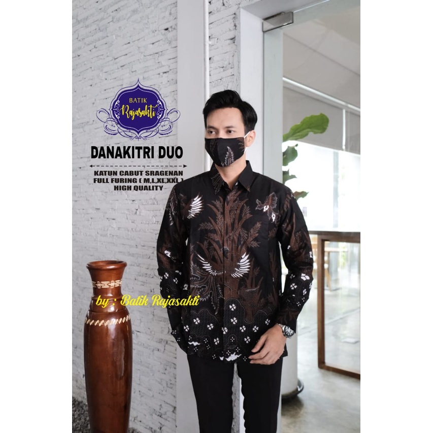 DANAKITRI DUO RAJASAKTI KEMEJA BATIK SOLO PRIA LENGAN PANJANG PENDEK LAPIS FURING ATASAN PREMIUM MODERN KATUN HALUSDHIAULHAQ ALTAMIS BAGASKARA DIAMOND PEN BIRU BERPARANG BAHRAN ABHINAYA 3 DAFFA 2 INDRADEWA 2 TIRTAMANIK EMAS 2 PANCASILA BIRU 2 PARANG