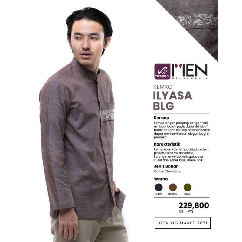 RABBANI - KEMKO ILYASA LENGAN PANJANG ORI BY RABBANI