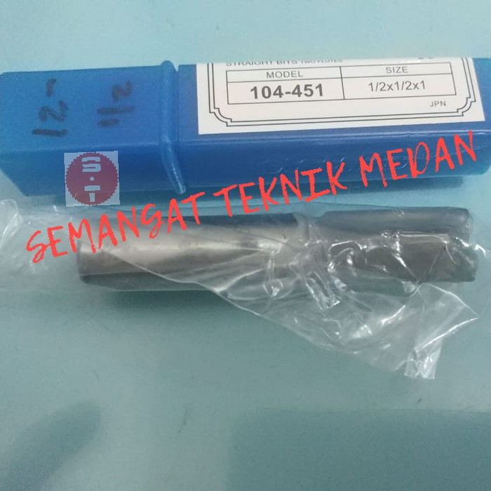 MATA PROFIL ROUTER ROUTER STRAIGHT KOREK LURUS 1/2" 12mm SOLID 104-451