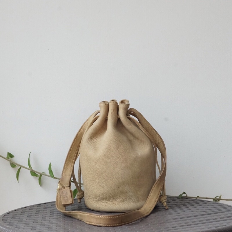 PRELOVED Tas Brand Vintage Coach Sonoma Bucket | Sling Bag | Shoulder Bag | Serut | Nubuck Leather |