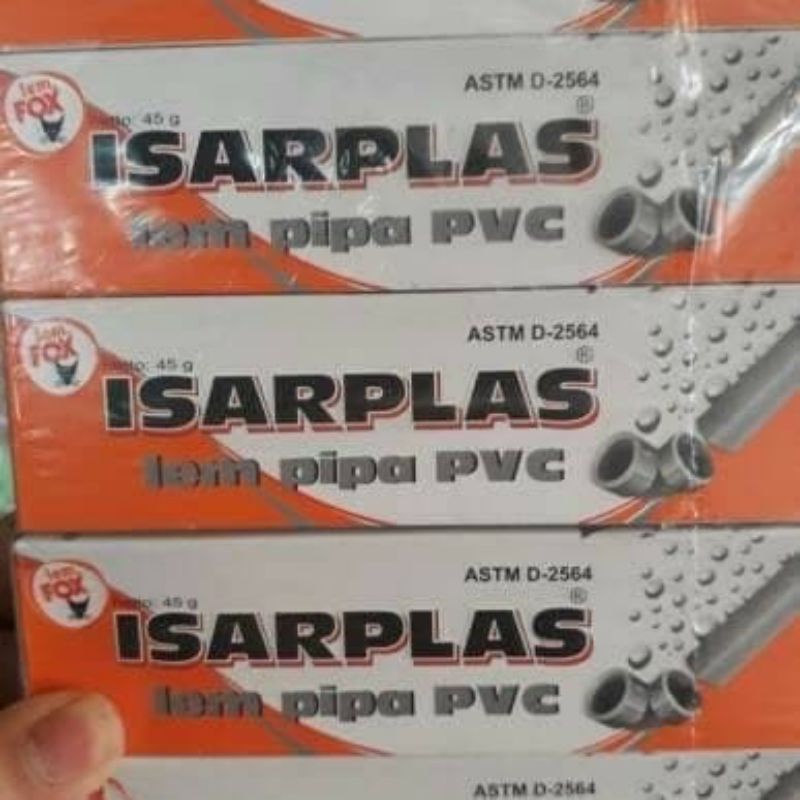 Lem Pipa Pvc Isarplast Tube 40 Gram Material Matrial Sambungan Pipa