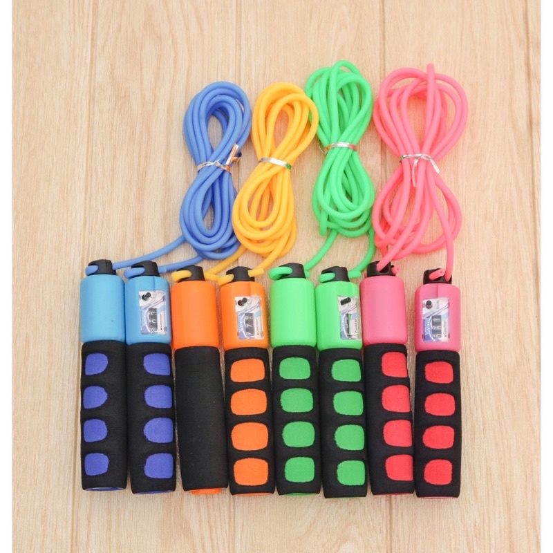Tali Skipping Merk XINQIFENG Jump Rope With Counter Tali Lompat Counter Tali Silikon