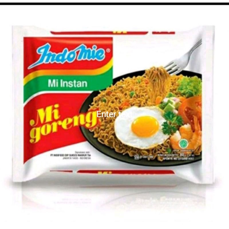 

Indomie goreng 85gr |mie instan