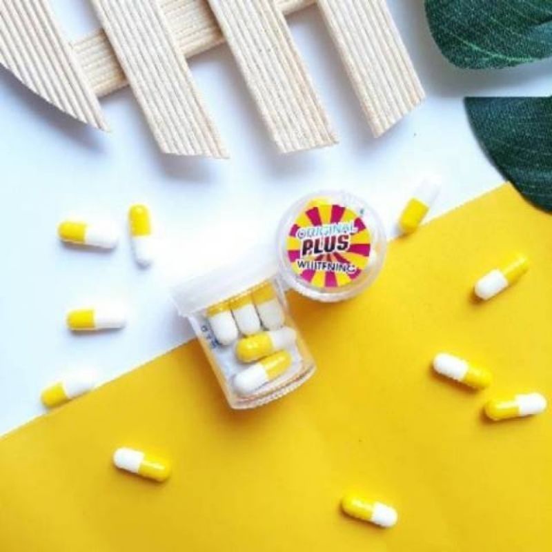 ECER 10 KAPSUL PW /PIL WHITENING / PEMUTIH BADAN TERLARIS