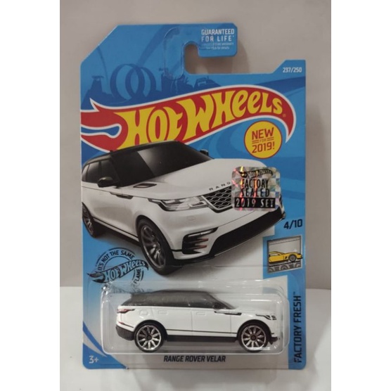 HOT WHEELS / HOTWHEELS RANGE ROVER VELAR PUTIH FACTORY SEALED 2019