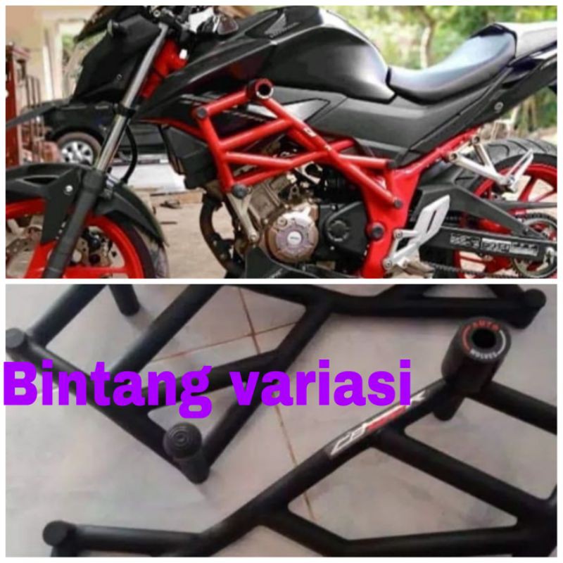 Crasbar/Tubular CB150R NEW & CB150R OlD PLUS Jalu Slider Agna