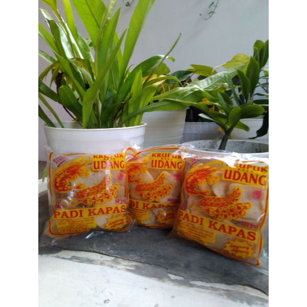 

krupuk Udang 500gram Cap PADI KAPAS khas INDRAMAYU (sirian)