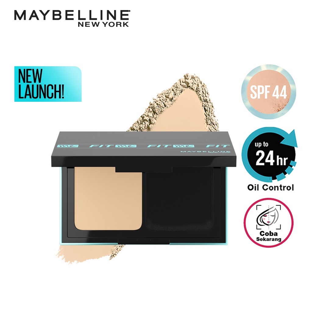 MAYBELLINE Fit Me 24HR Oil Control Powder Foundation Two Way Cake