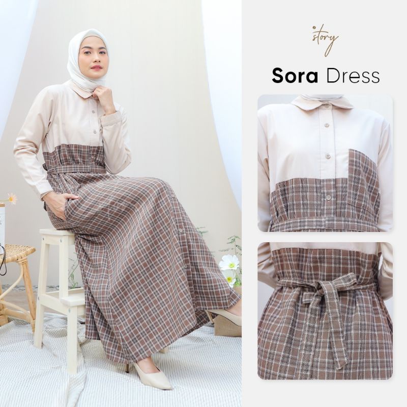 JILBRAVE -GAMIS TERBARU DRESS SORA TERLARIS-GAMIS KEKINIAN