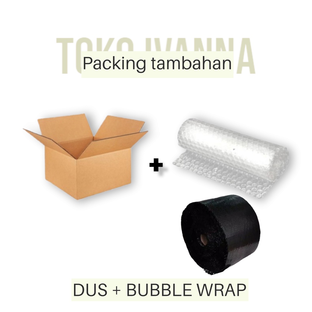 Bubble Wrap / Kardus / Fragile Tambahan Safety Pengiriman [EKSTRA]