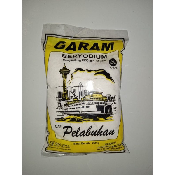 

GARAM DAPUR CAP PELABUHAN 250 GRAM