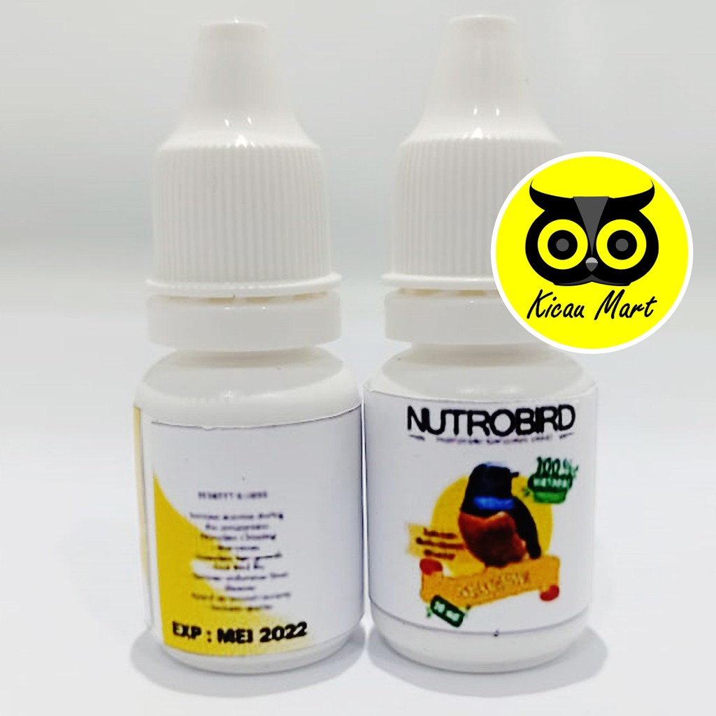 NUTROBIRD MURAI VITAMIN OBAT PENGGACOR BURUNG MURAI BATU HARIAN LOMBA OBAT ANTI MACET BUNYI LESU NOM