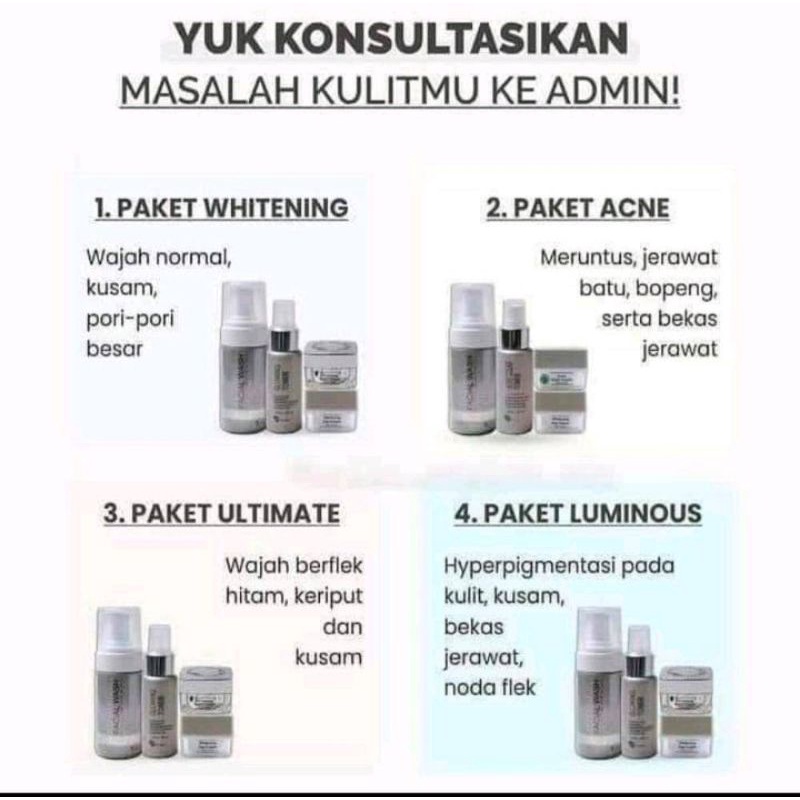 Ms glow acne 1 paket