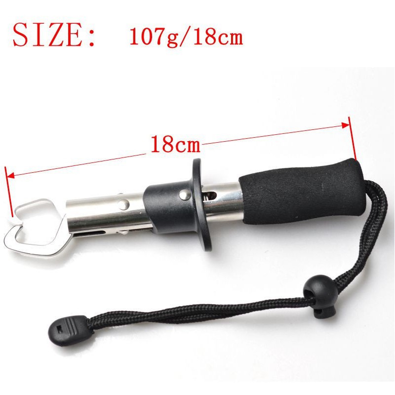 Set FISHING LIP GRIP DAN STAINLESS STEEL FISHING HOOK REMOVER TANG &amp; PENJEPIT BIBIR CAPIT IKAN