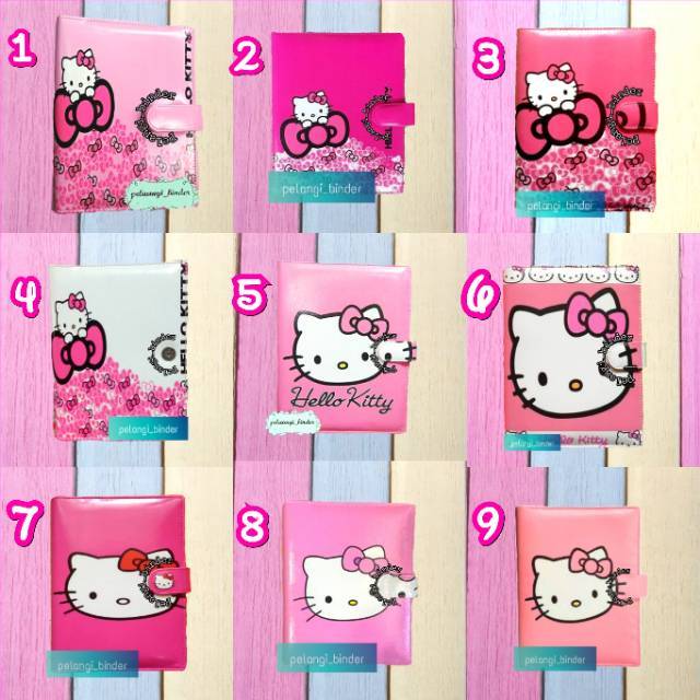 

binder printing hello kitty custom ukuran A5 B5