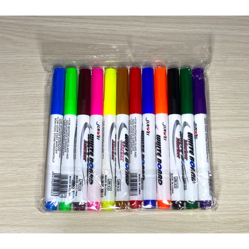 KeiKei Spidol Air Ajaib Magic Marker Mainan Sepidol Air Mengapung 1 Set Isi 12 Pcs