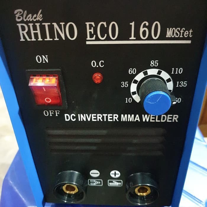 Rhino Mesin Las Trafo Inverter 900watt Eco 160A