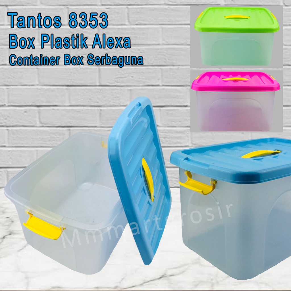 Tantos / Box Plastik Alexa / Container Box Serbaguna / 8353