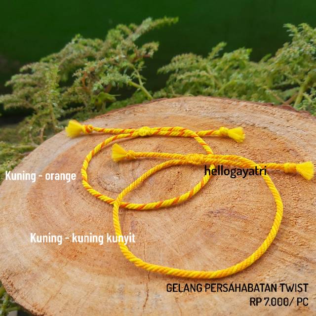 GELANG PERSAHABATAN Twist