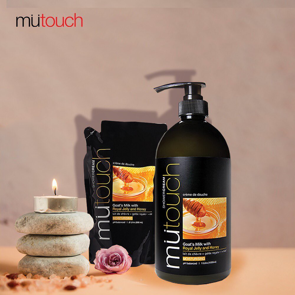 Mutouch Goat's Milk Shower Cream/Scrub (Refill800ml/1000ml)