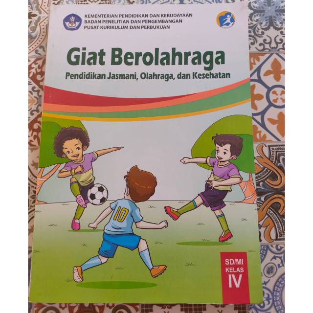 Buku PJOK Giat berolahraga kelas 4.5.6 SD
