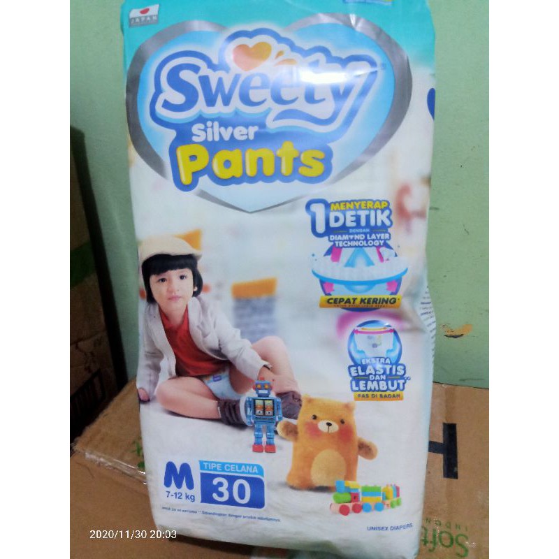 SWEETY SILVER PANTS M30 M-30 m30 (PROMO)