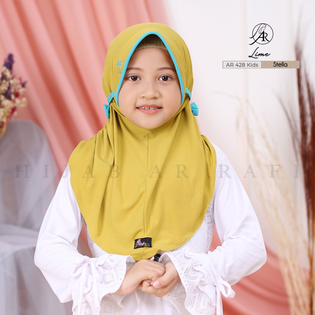 Arrafi Hijab Anak Terbaru AR 428 Kids Jilbab Instan