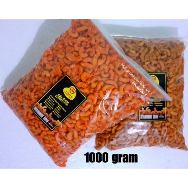 

MAKARONI KILOAN, KEMAS REPACKING, MAKARONI MATANG, MAKARONI KRIUK, MAKARONI CINTA KRIUK, CAMILAN