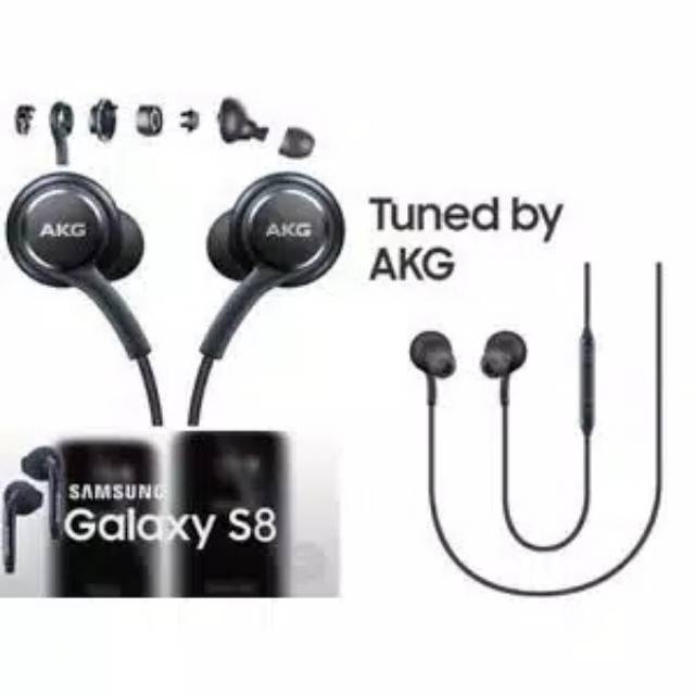 Handsfree Samsung AKG S7 S8 S9 Headphone Headset