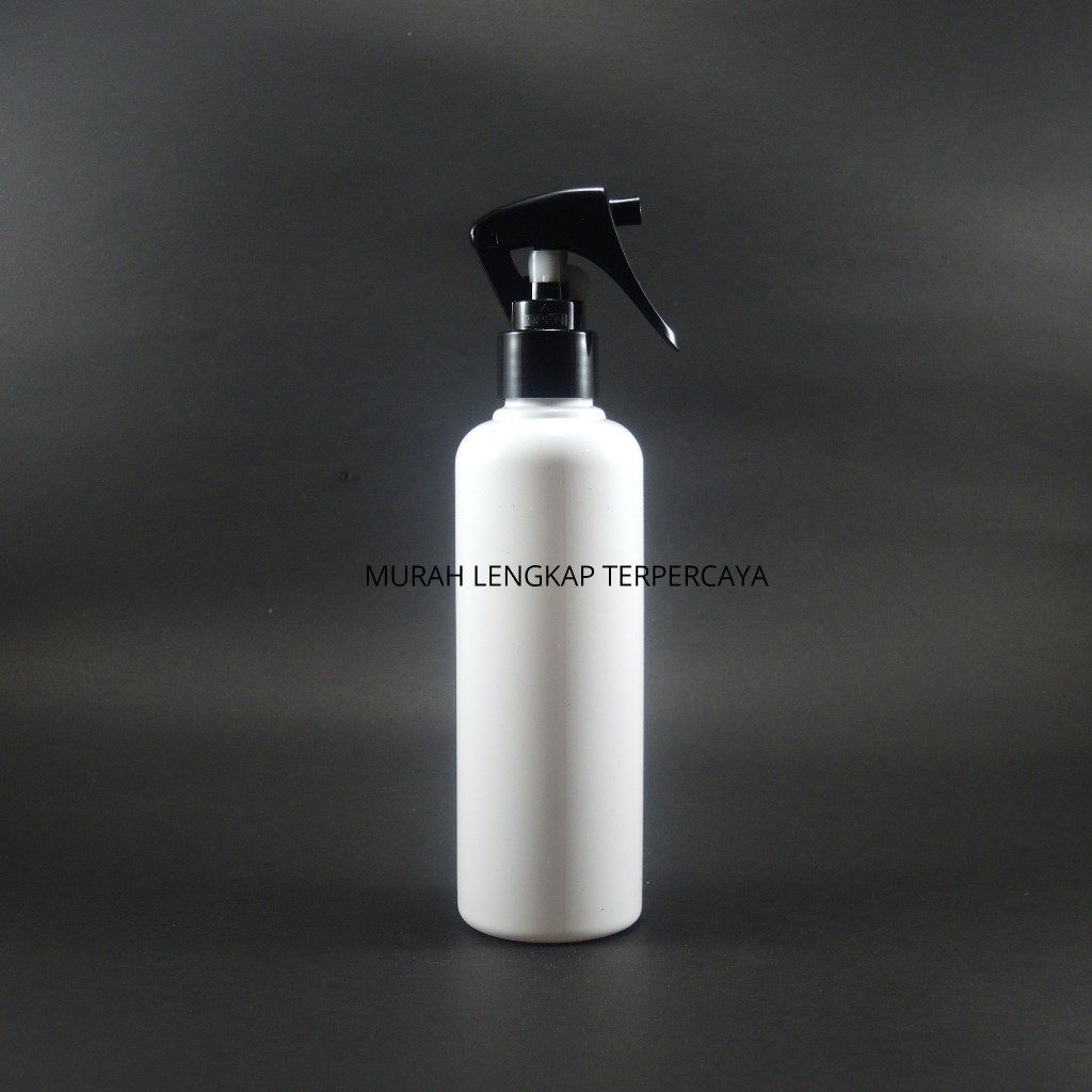 BOTOL SPRAY TRIGGER 250ML PUTIH