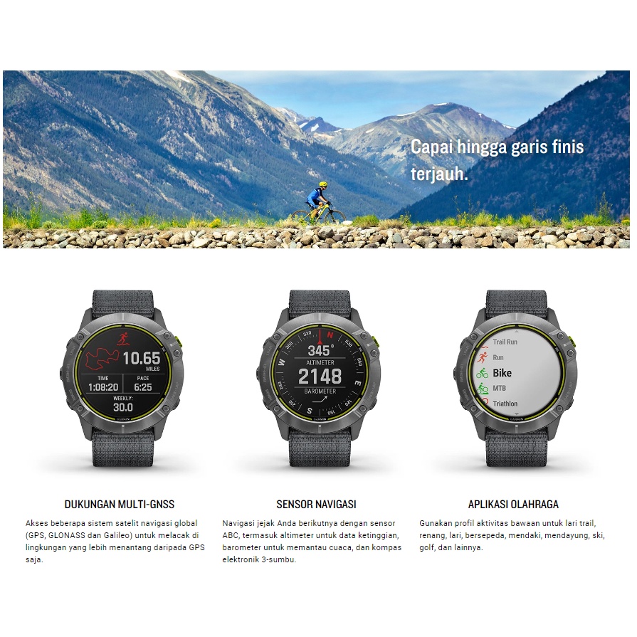 Garmin Enduro - Garansi Resmi TAM 2 Tahun