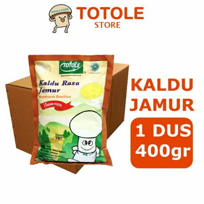 

SPESIAL PROMO - TOTOLE KALDU JAMUR 400GR 1 DUS