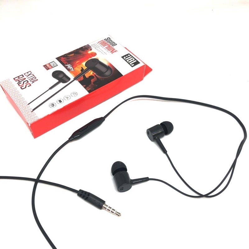 GROSIR NEW SULTAN VIBOX HANDSFREE J- D21 EARPHONE HIGH QUALITY Pure Bass