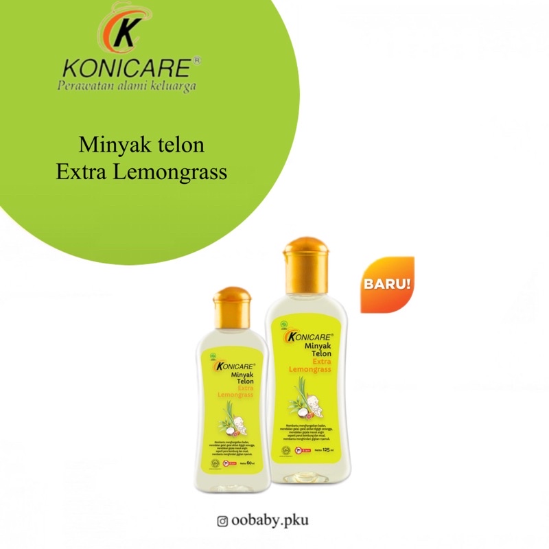 Konicare minyak telon extra lemongrass