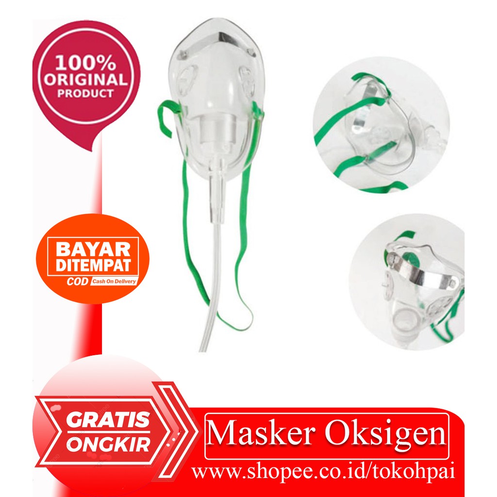 Masker Oksigen Dewasa/Masker Oxygen/Oxigen Mask Dewasa