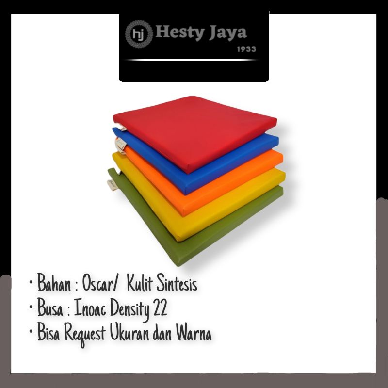 ORI ALAS DUDUK/BANTAL DUDUK/WATERPROOF 50X50X2CM/ tebal 2cm Murah