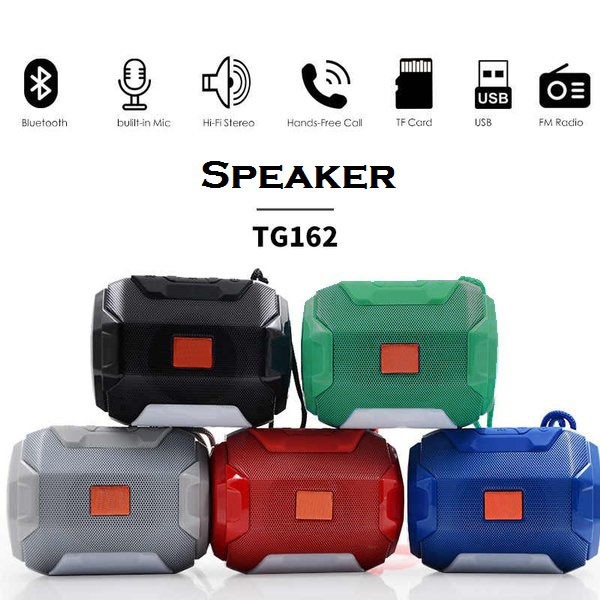 Speaker Wireless TG 162 / Speaker bluetooth TG 162 Bass Terlaris