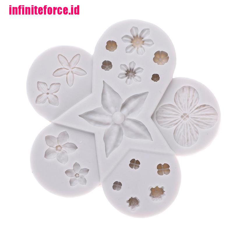 Flower silicone mold fondant mold cake decorating tool chocolate gumpaste mold