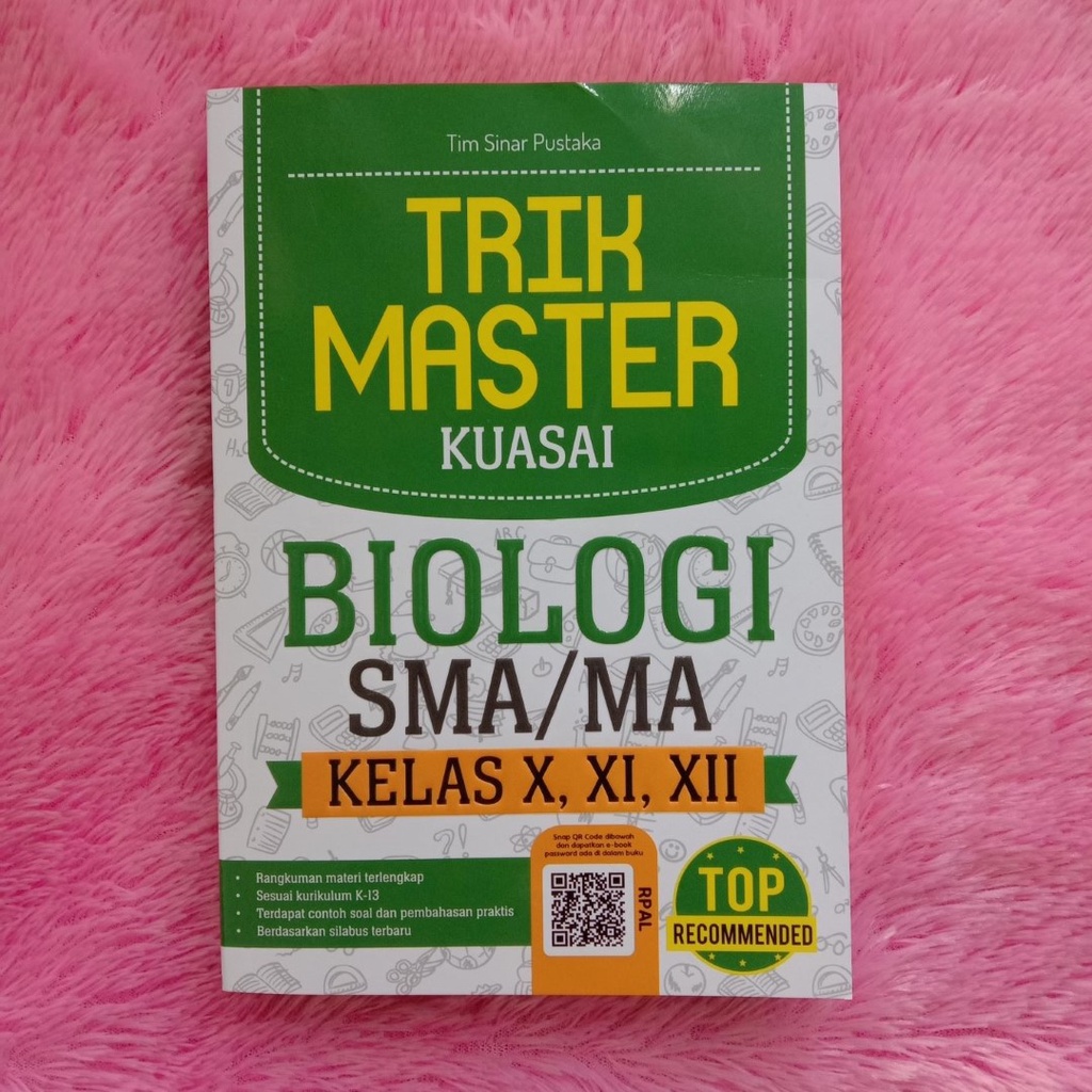 BUKU SMA :TRIK MASTER KUASAI BIOLOGI, FISIKA, KIMIA, MATEMATIKA SMA/MA KELAS X,XI, XII-1