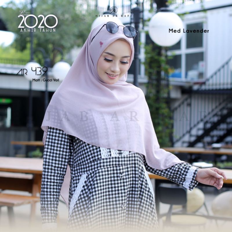 Hijab SegiEmpat jumbo Jilbab Segiempat Syarii Khimar Segiempat jumbo Arrafi Ar 439
