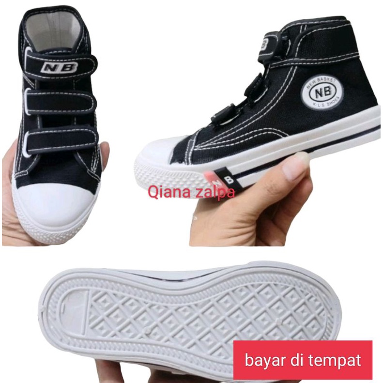 Qiana zalpa.sepatu terlaris prepet tinggi terbuat dari bahan kampas