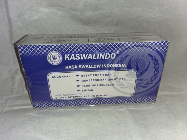 Kasa Biru Hidrofil 16 cm x 16 cm Swallow