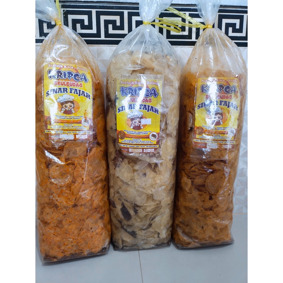 

Keripik Kaca KRIPCA PEDAS MANTUL